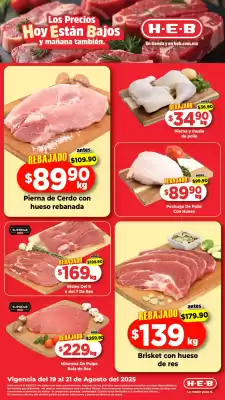 Catálogo HEB (válido hasta 21-08)