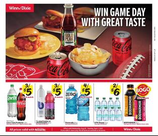 Winn Dixie Weekly Ad Page 1