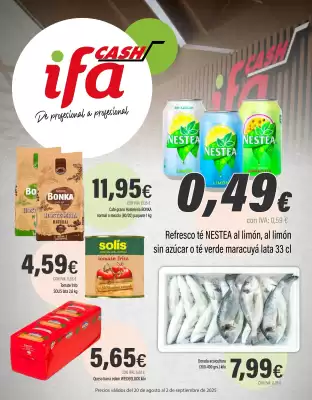 Folleto Cash Ifa (válido hasta el 9-09)
