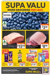 Supa Valu catalogue week 34 Page 1
