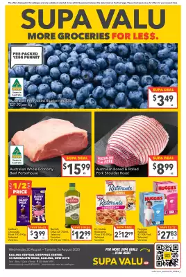 Supa Valu catalogue