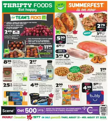 Thrifty Foods flyer (valid until 24-08)
