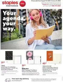 Staples flyer Page 1