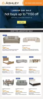Ashley Furniture flyer