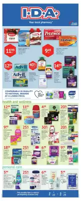 IDA Pharmacy flyer