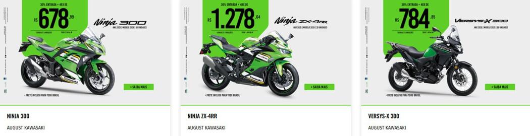 Catálogo Kawasaki Página 1