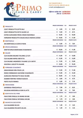 Volantino Gruppo Pascar (valido fino al 31-08)