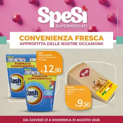 Volantino SpeSì (valido fino al 31-08)