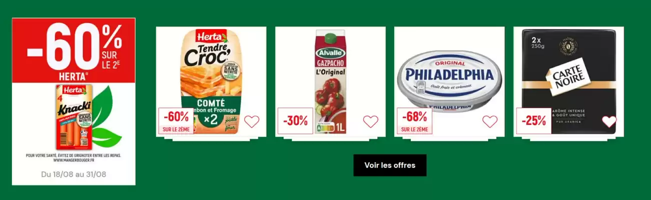 Catalogue Petit Casino (valable jusqu'au 31-08)