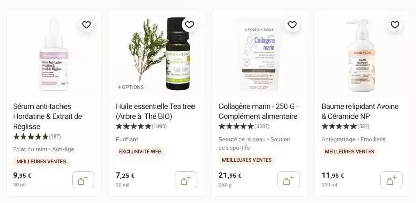 Catalogue Aroma Zone (valable jusqu'au 31-08)