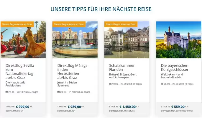 Gruber Reisen Flugblatt (gültig bis 2-09)