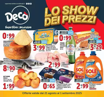 Volantino Deco Maxistore (valido fino al 1-09)