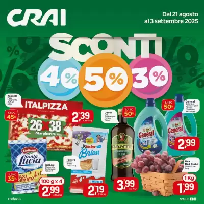 Volantino Crai