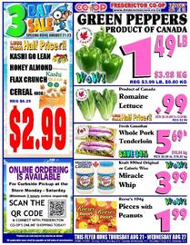 Co-op Atlantic flyer week 34 Page 1