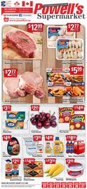 Powell's Supermarket flyer week 34 Page 1