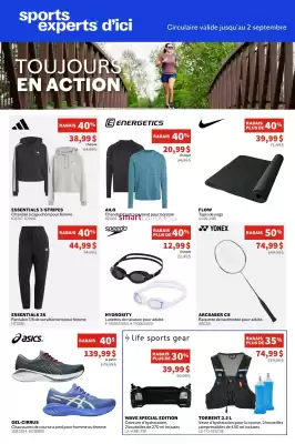 Sports Experts flyer (valid until 27-08)
