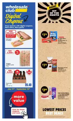 Wholesale Club flyer (valid until 27-08)