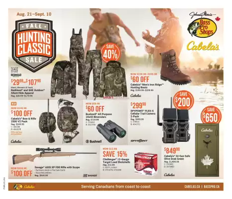 Cabela's flyer