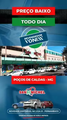 Catálogo San Michel Supermercados (válido até 8-09)