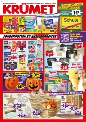 Krümet Sonderposten Prospekt (gültig bis 30-08)