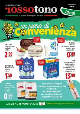 Volantino Rossotono Carrefour (valido fino al 31-08)