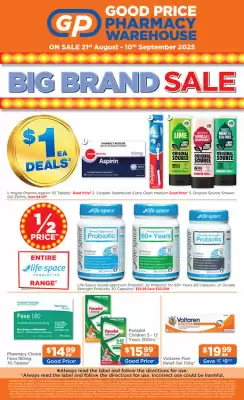 Good Price Pharmacy catalogue (valid until 10-09)