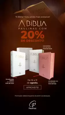 Catálogo Paulinas (válido até 31-08)