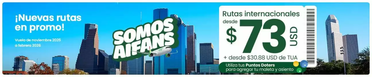 Catálogo VivaAerobus Página 1