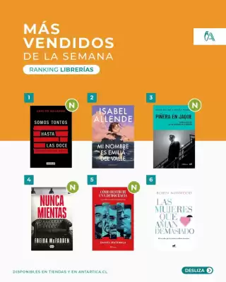 Catálogo Antártica Libros (válido hasta 31-08)