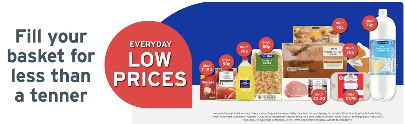 One Stop leaflet (valid until 26-08)