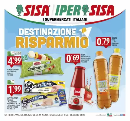 Volantino Sisa (valido fino al 1-09)
