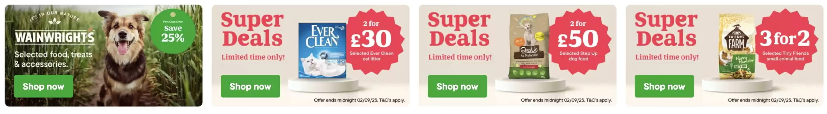 Pets at Home leaflet (valid until 2-09)