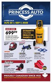Princess Auto flyer Page 1