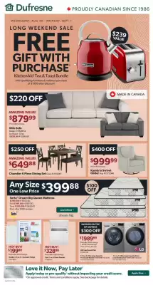 Dufresne flyer (valid until 27-08)