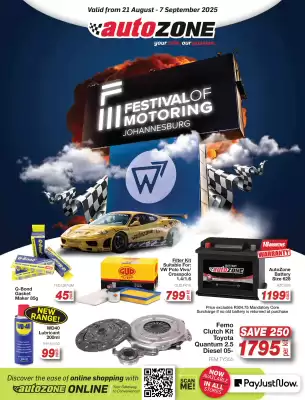 AutoZone catalogue