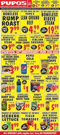 Pupo's Food Market flyer week 34 Page 1