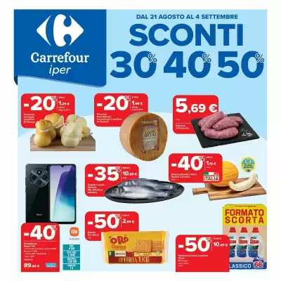 Volantino Carrefour Iper (valido fino al 4-09)