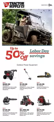 Tractor Supply Company Weekly Ad