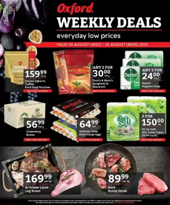 Oxford Freshmarket catalogue