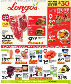 Longo's flyer week 34 Page 1