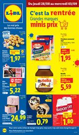 Catalogue Lidl semaine 35 page 1