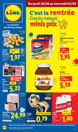 Catalogue Lidl semaine 35 page 1