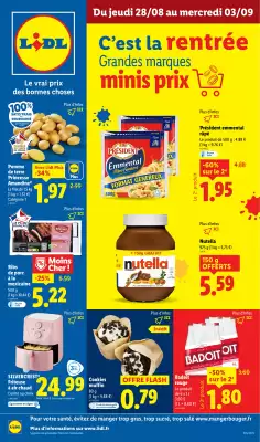 Catalogue Lidl (valable jusqu'au 3-09)