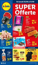 Volantino Lidl settimana 35 Pagina 1