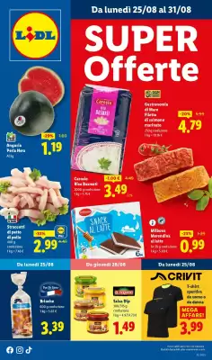 Volantino Lidl (valido fino al 31-08)