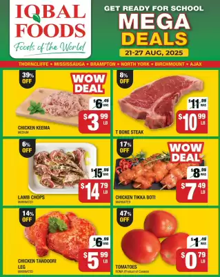 Iqbal Foods flyer (valid until 27-08)