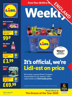 Lidl leaflet