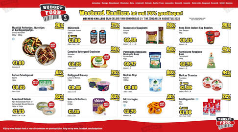 Budget Food folder Pagina 1