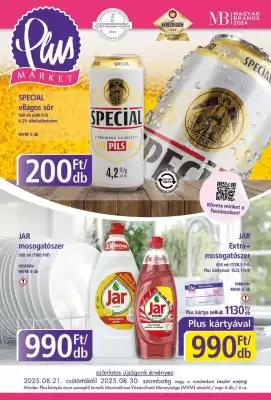 PlusMarket akciós újság