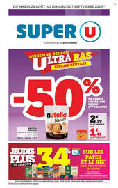 Catalogue Super U page 1